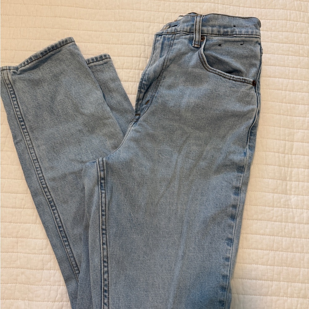 Abercrombie The 90s Slim Straight Curve Love Jeans